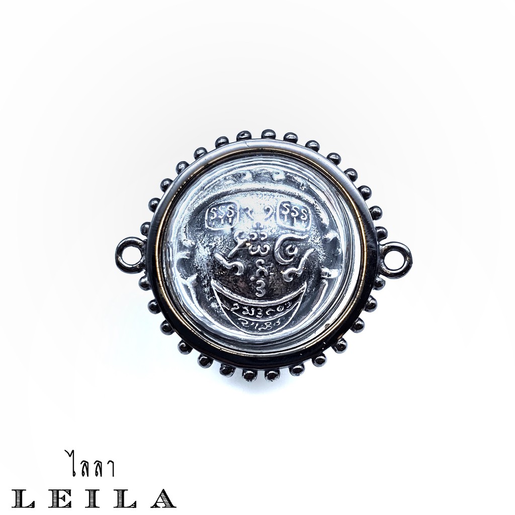 Leila Amulets ปรอทกรอ แก้วมณีโชติโฉลกล้ำ (พร้อมกำไลหินฟรีตามรูป)