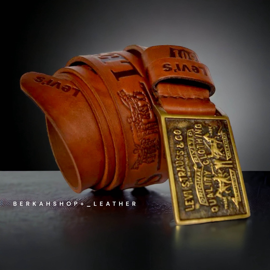 Levis Belt IPLV01 Levis เข็มขัดหนังแท้