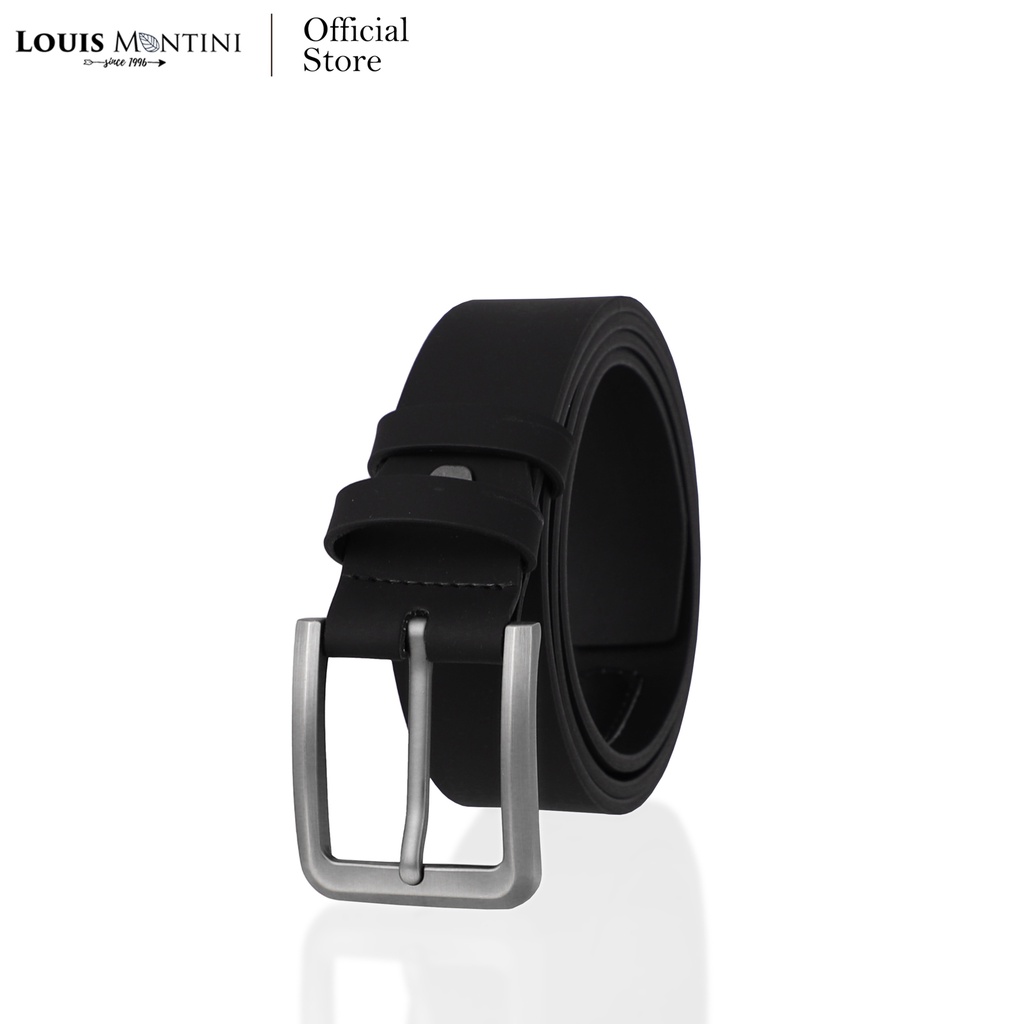 Louis Montini (The Helix) เข็มขัดผู้ชาย Men Belt เข็มขัด PU แฟชั่น MPU13