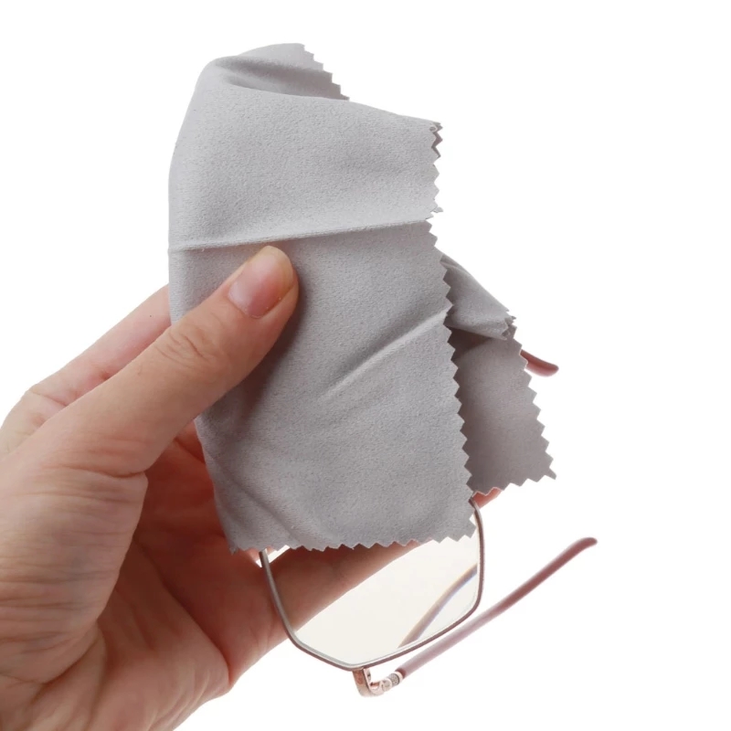 MICROFIBER ผ้าไมโครไฟเบอร์ผ้าเช็ดทําความสะอาดแว่นตา 1 ชิ้น