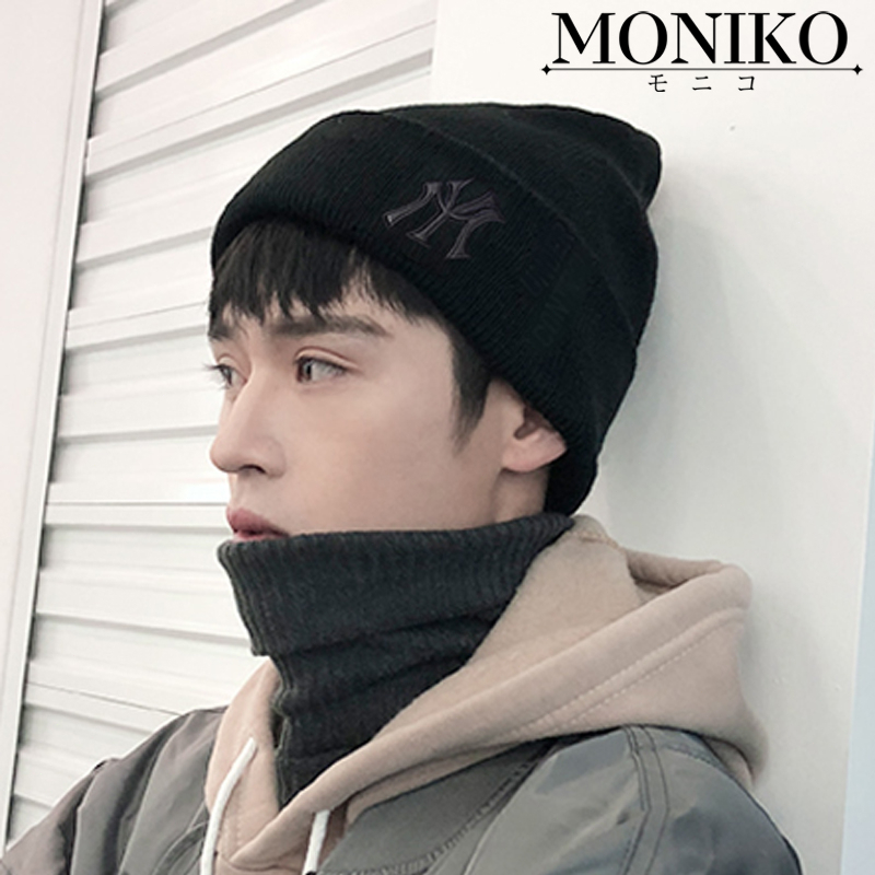 MONIKO หมวกไหมพรม หมวกแฟชั่นเกาหลี ใส่ได้ทั้งชายและหญิง