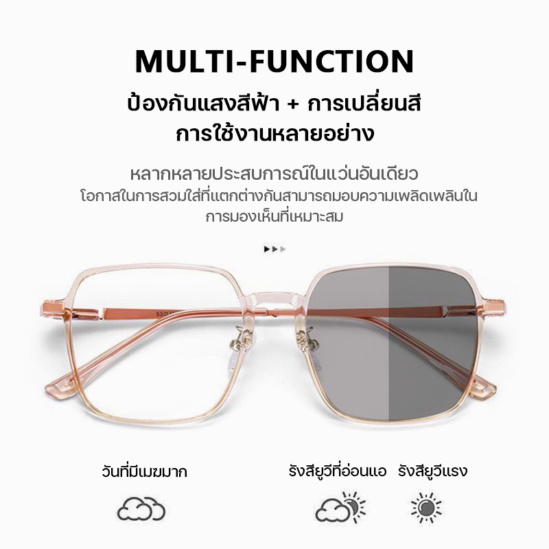 MOYENNE แว่นสายตาสั้น คุณภาพสูง แว่นตาแฟชั่น สไตล์เรียบง่าย มีหลายสีให้เลือก