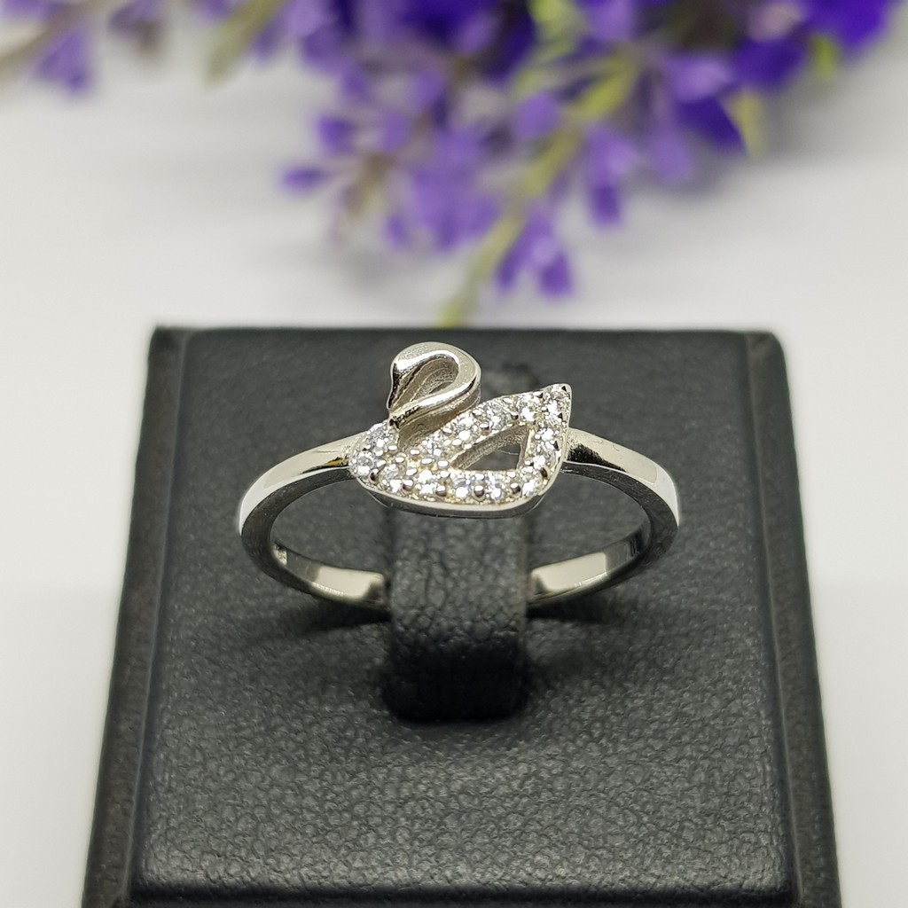 Memorine Jewelry แหวนเงินแท้ 925 ฝังเพชรสวิส(CZ) : ONLR343