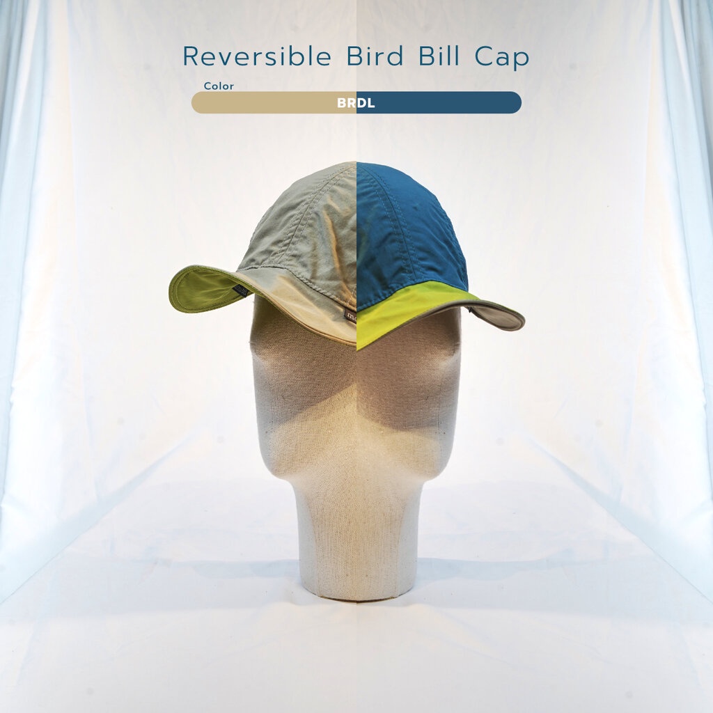 Montbell Reversible Bird Bill Cap หมวกแก๊ปใส่ได้ 2 ด้าน กับ 2 คู่สีที่สวยงามลงตัว