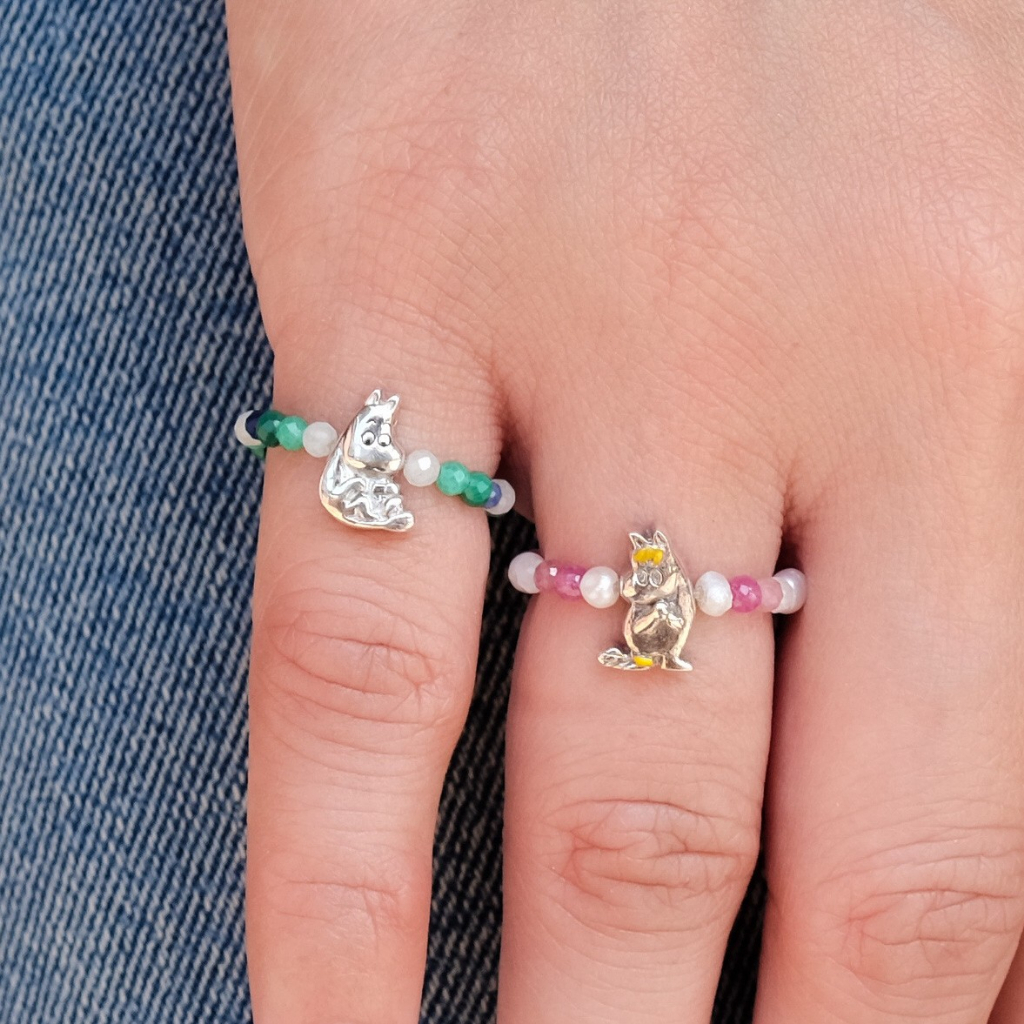 Moress Snorkmaiden Genuine Stones Ring