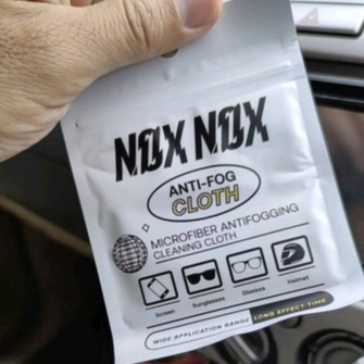 NOX NOX - Anti Fog ผ้าเช็ดเลนส์กันหมอกฝ้า ผ้าเช็ดแว่น ผ้าเช็ดเลนส์ ใส่แมสไม่ขึ้นฝ้า 100%