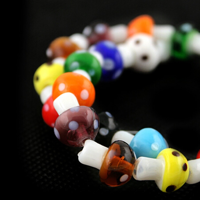 Nicebeads ลูกปัดสีแดงสีขาวสีเหลืองสีเขียวสีม่วง Diy 10X12 มม . 20 ชิ้น