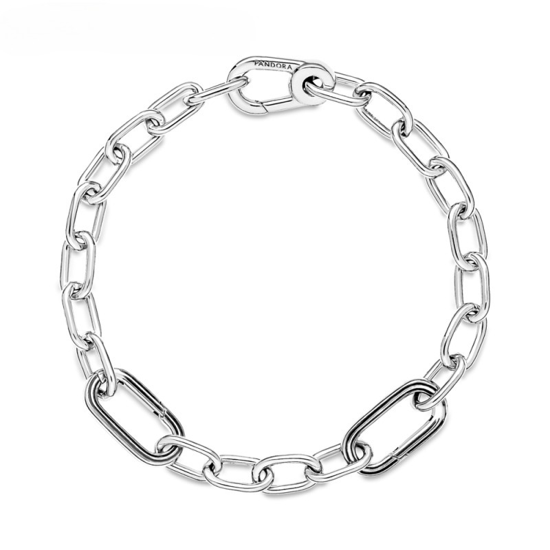 Pandora  Marry Me Series เงิน925 สร้อยข้อมือเงินสเตอร์ลิง 599662 สร้อยข้อมือโซ่เครื่องประดับของขวัญ