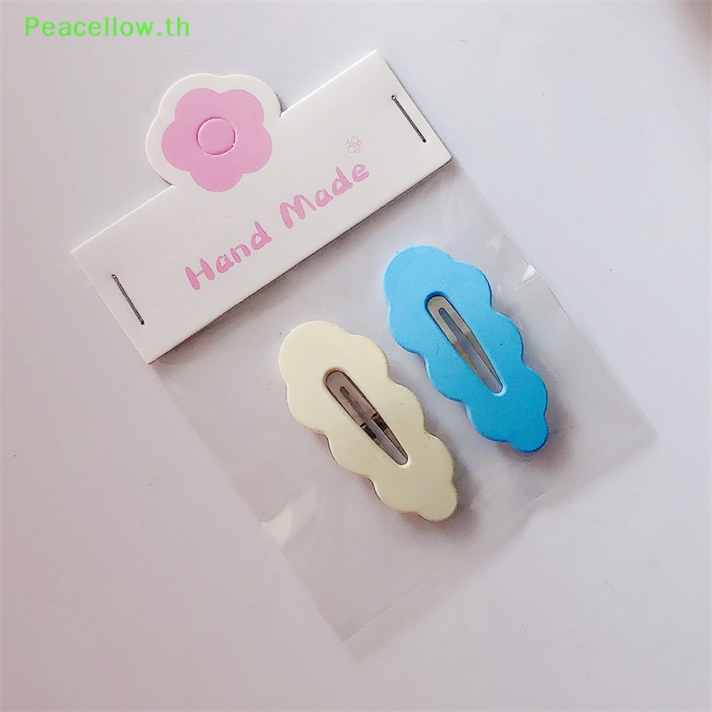 Peacellow ถุงกระดาษแข็ง ลายดอกไม้ สําหรับใส่กิ๊บติดผม สร้อยคอ สร้อยข้อมือ ต่างหู 50 ชิ้น