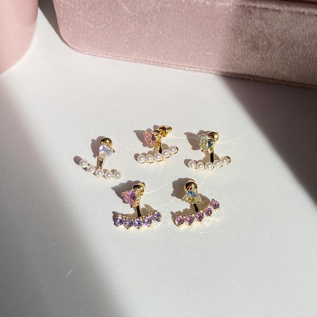 Petite Irene Stud ต่างหูสตั๊ดใส่ได้ 2 แบบ
