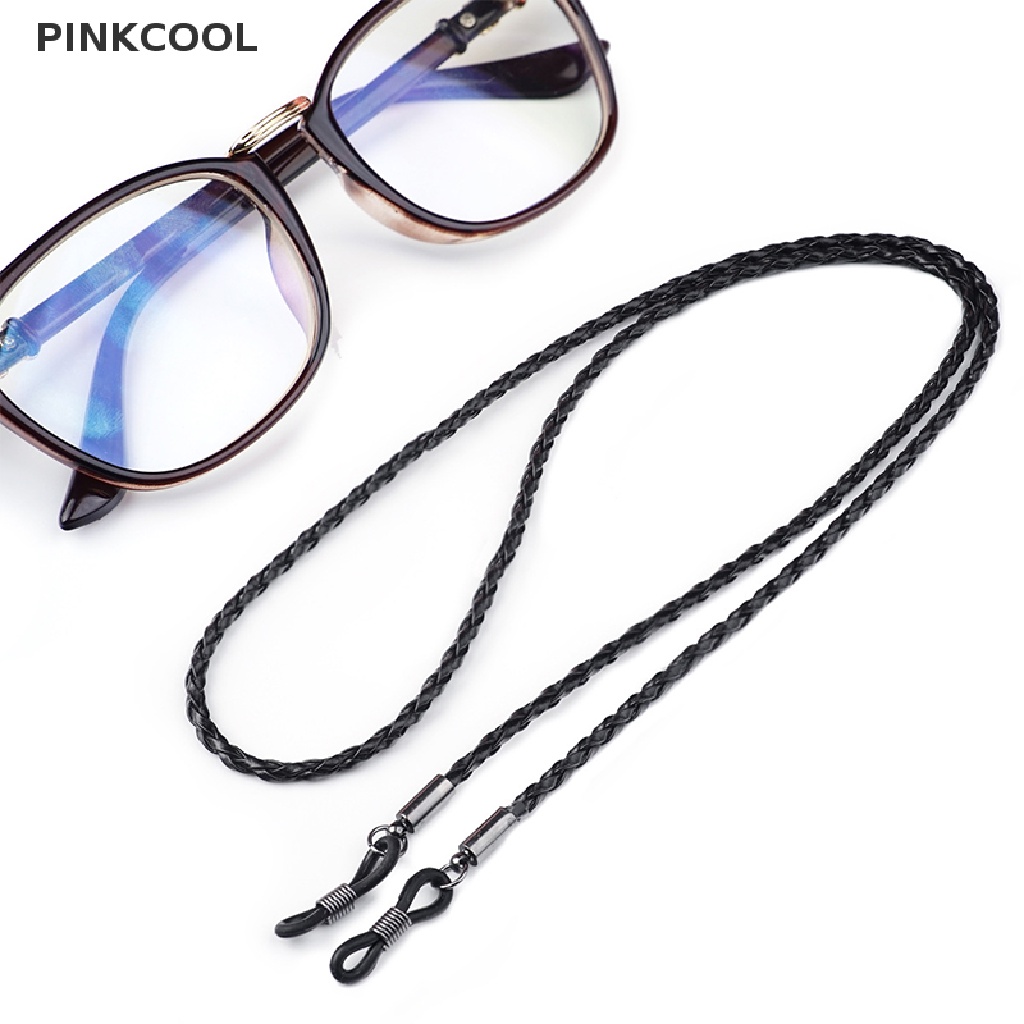 Pinkcool สายคล้องแว่นตากันแดด หนังถัก แบบหนา