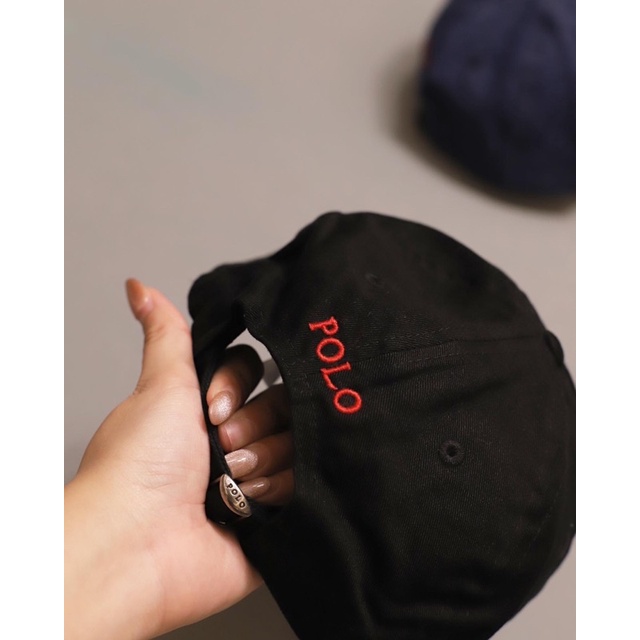 Polo Ralph Lauren Cap (ดำม้าแดง)