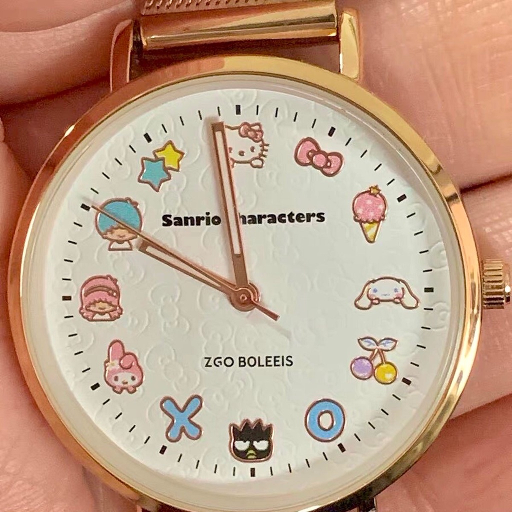 (Pre-order  ) นาฬิกาข้อมือ Sanrio ลิขสิทธิ์แท้
