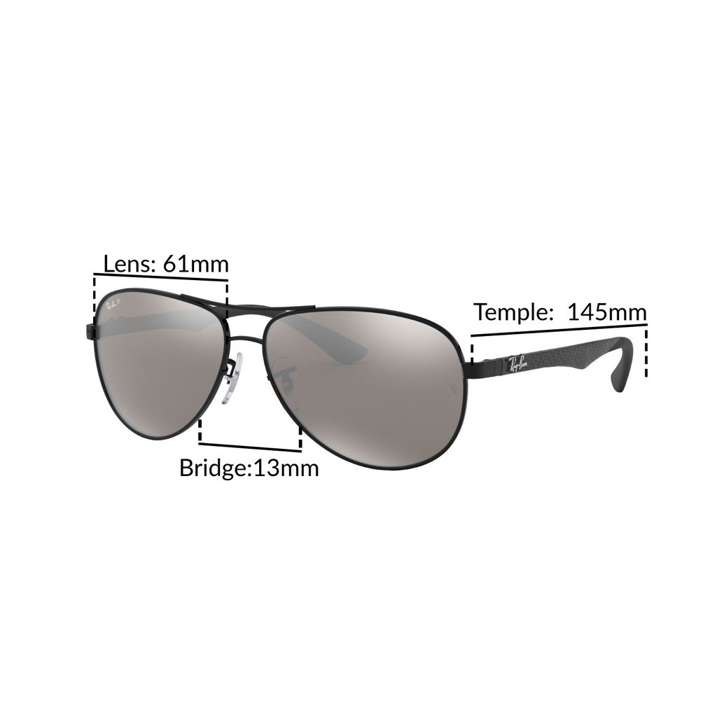 Ray-Ban Polarized - RB8313 002/K7  size 61 แว่นตากันแดด