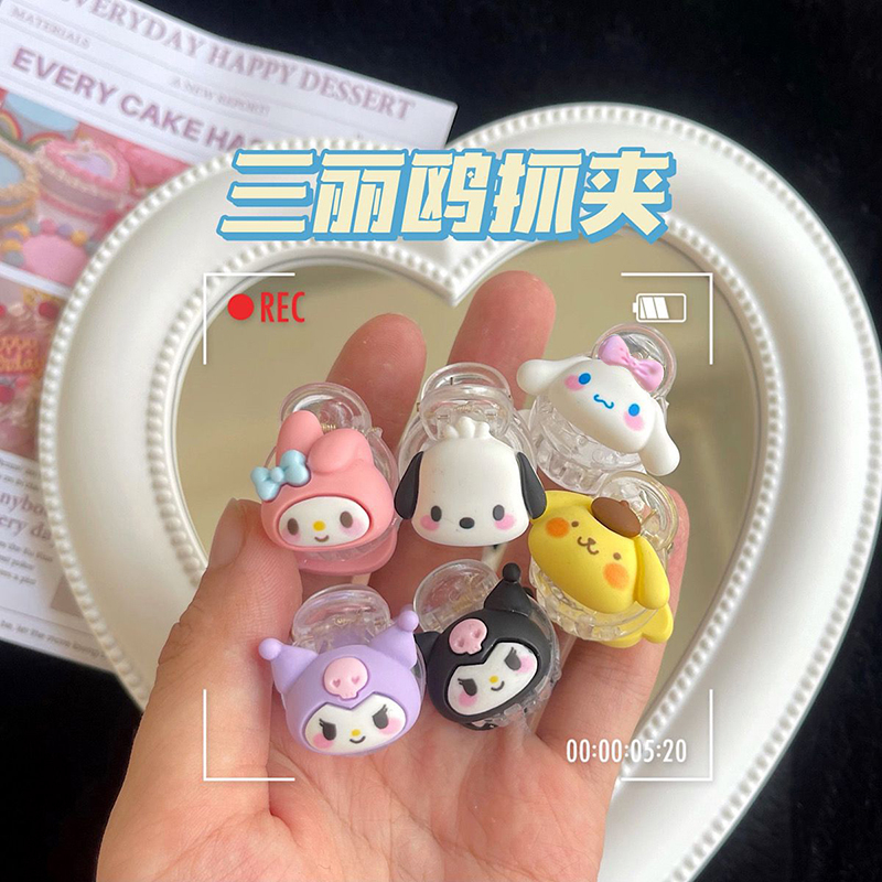 SANRIO กิ๊บติดผม ลายการ์ตูนซานริโอ้ ขนาดเล็ก อเนกประสงค์ สไตล์ญี่ปุ่น สําหรับนักเรียน
