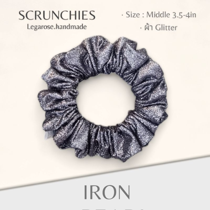 SCRUNCHIES  IRON-หนังยางมัดผม
