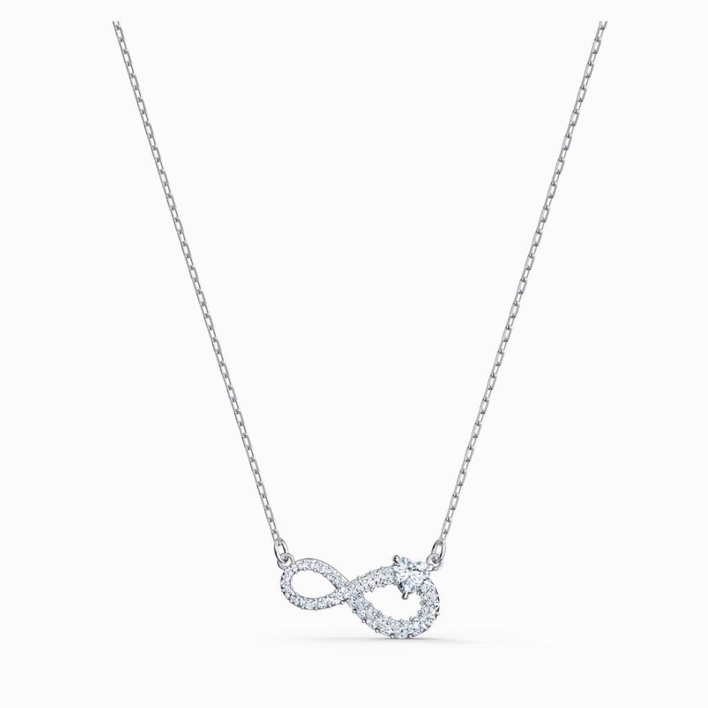 THAI S สร้อยคอ  แท้  Infinity endless necklace สร้อยคอพร้อมจี้ผู้หญิง ของแท้ 100%