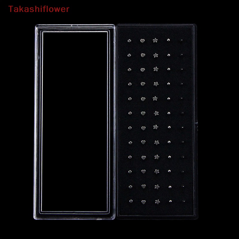(Takashiflower) จิวจมูก สเตนเลส 20 กรัม 60 ชิ้น