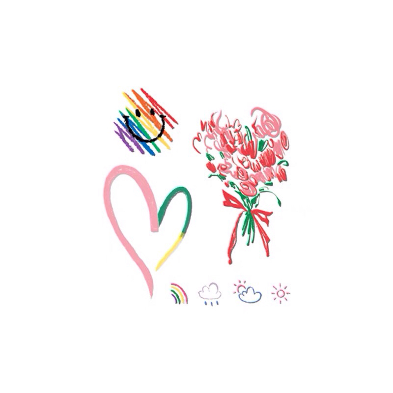 Tattoo 4ลาย size10.5x12 cm พร้อมส่ง