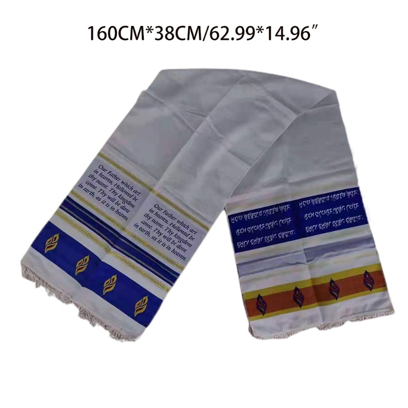 Time Tallit ผ้าคลุมไหล่ ทรงสูง สําหรับผู้ชาย และผู้หญิง