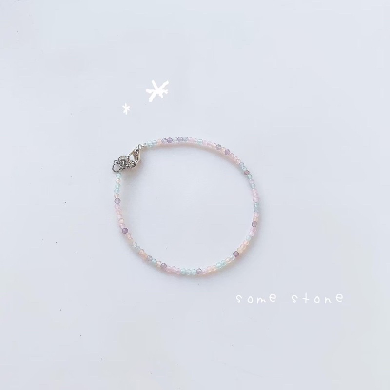 Wallah studio :  *special collection-some stone กำไลปรับระดับได้