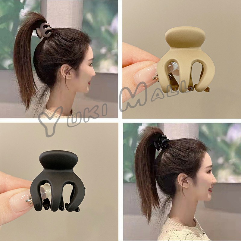 Yuki กิ๊ฟติดผมยกหางม้า ยกผมสูง เสริมวอลลุ่มสไตล์เกาหลี 5 cm 3.5 cm เสริมหัวทุย น่ารักมาก Hair Clips