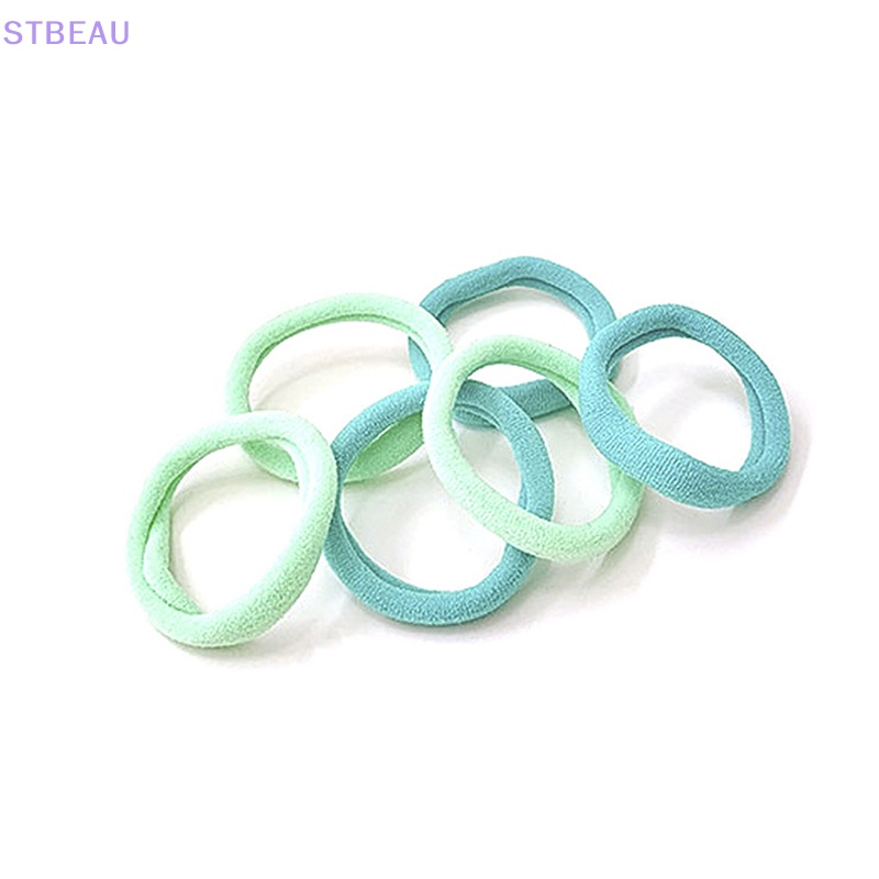 [cxSTBEAU] ยางรัดผมหางม้า ไนล่อน ยืดหยุ่น หลากสี 4 ซม. 2 ซม. สําหรับผู้หญิง 50 ชิ้น ต่อชุด【 MME 】