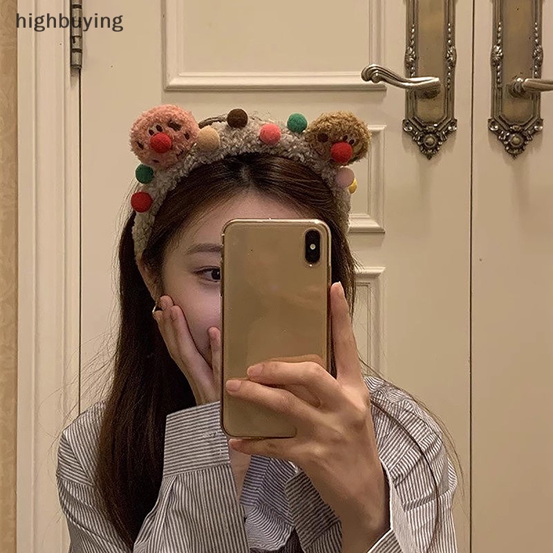 [highbuying] ที่คาดผม ลายการ์ตูนหมีน่ารัก สําหรับผู้หญิง พร้อมส่ง