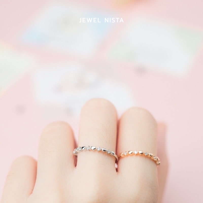 loving crystal ring แหวนหัวใจ