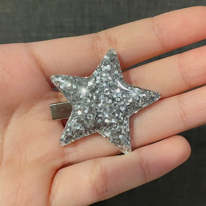 melt.inside | Star Glitter Clips กิ๊บติดผมกลิตเตอร์รูปดาว