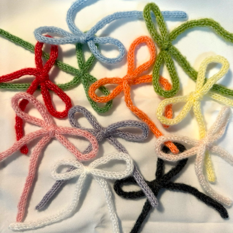 mohair bows   (โบว์ไหมพรม)