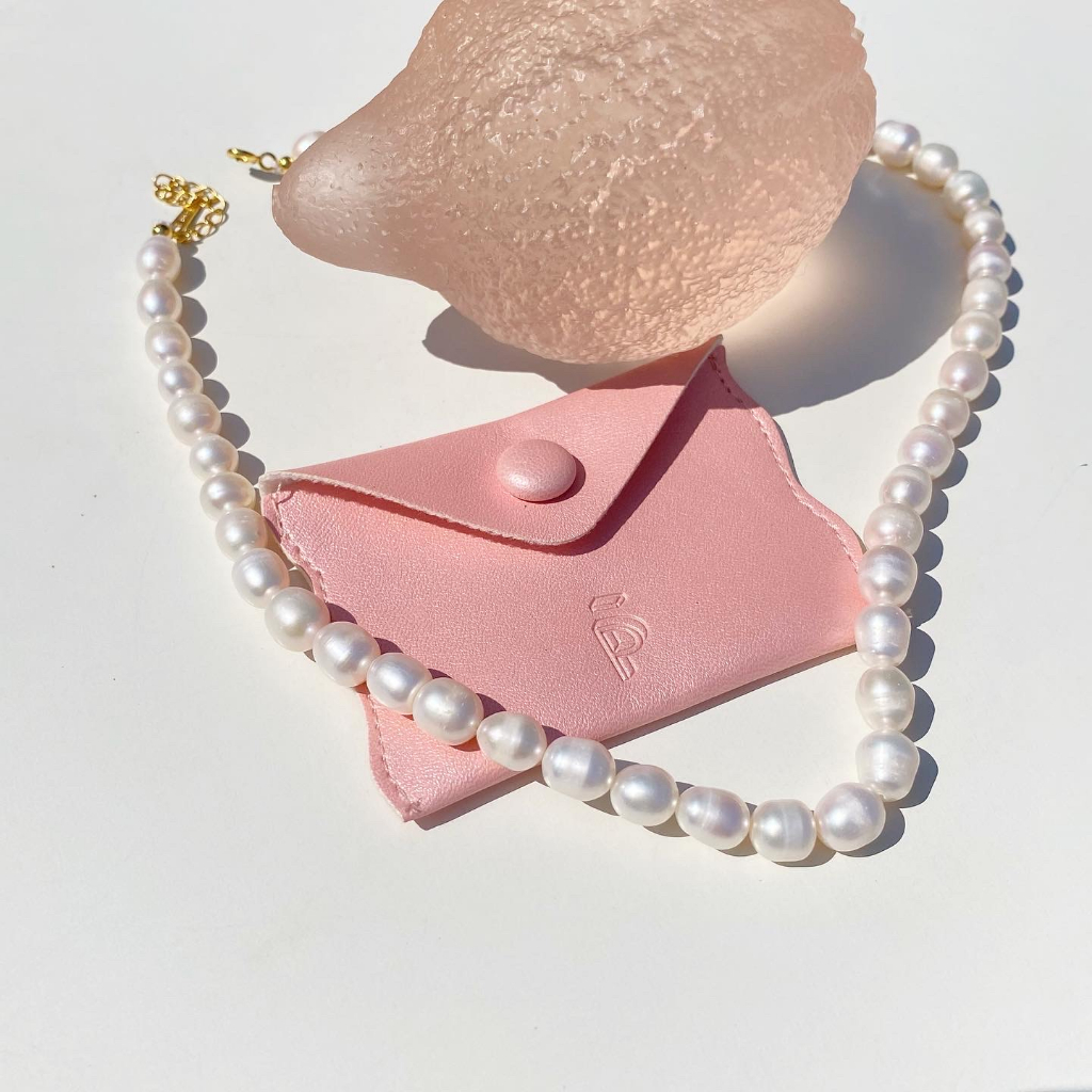 play.palette - S925 Chunky pearl necklace
