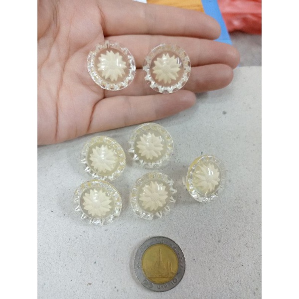 กระดุมแฟชั่นแฟนซี(1ชุดมี6เม็ด)