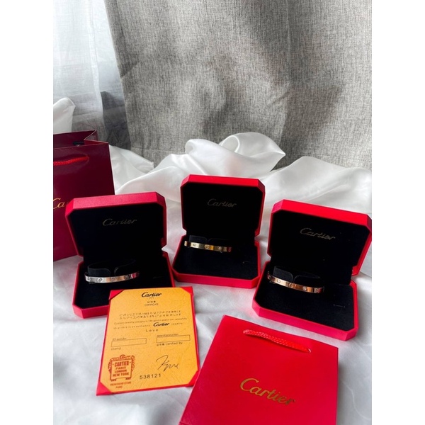 กำไล Cetier รุ่น Love bracelet diamonds พร้อมส่ง