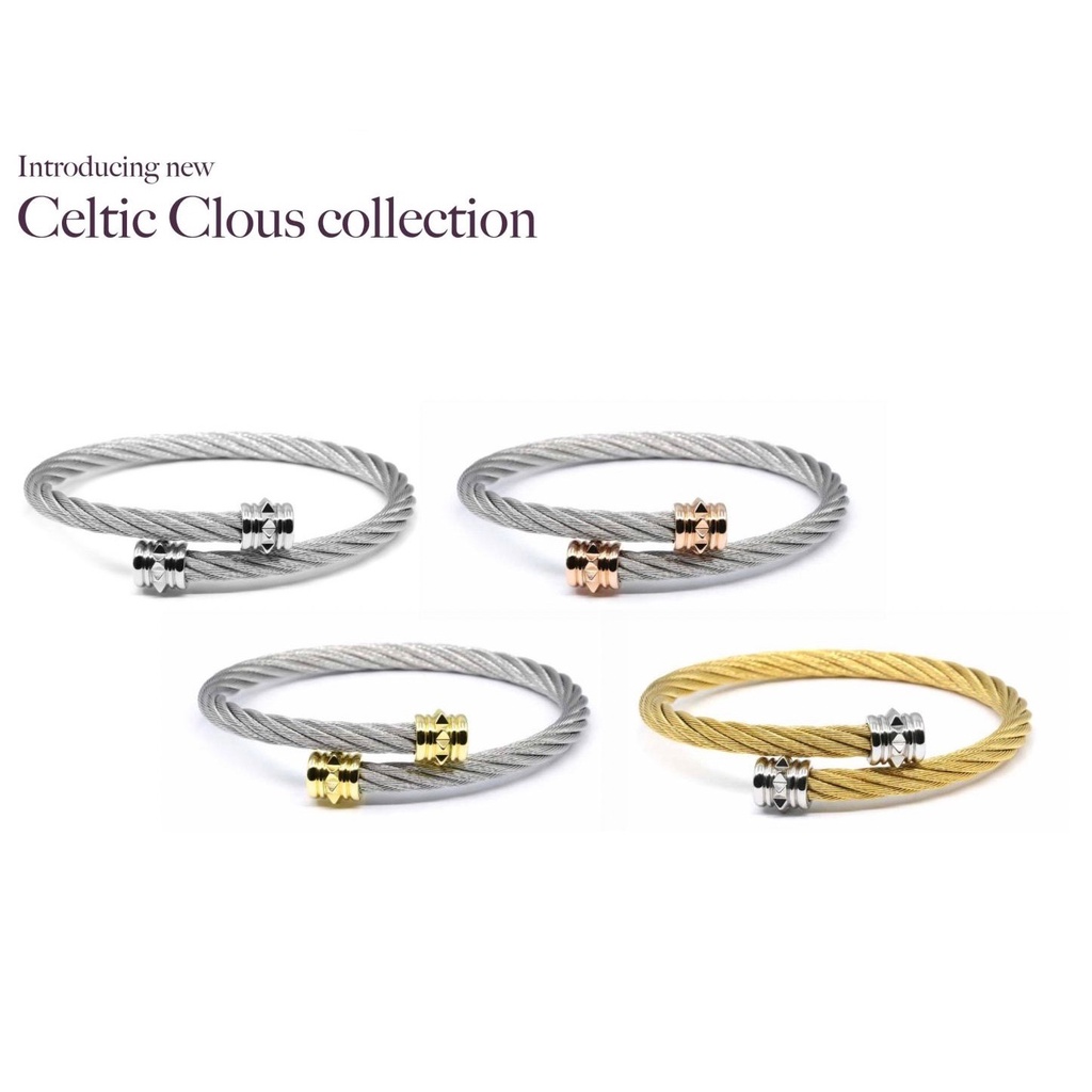 กำไลข้อมือ Charriol 04-104-1268-0  Rose Gold PVD