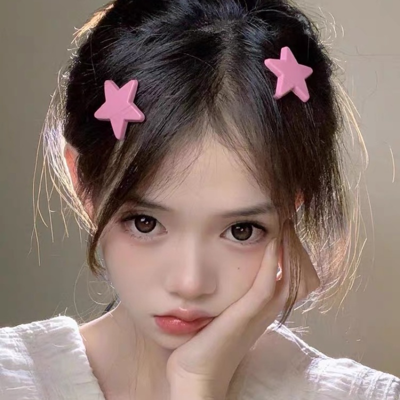 กิ๊บติดผม รูปกบน่ารัก สีชมพู เครื่องประดับ สําหรับผู้หญิง yk2