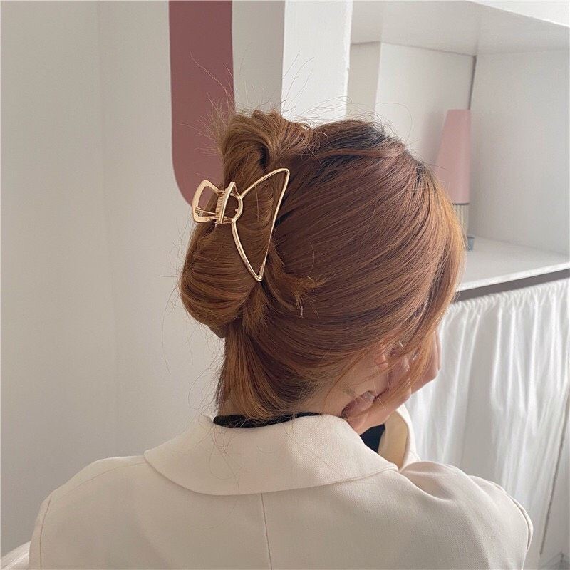 กิ๊บหนีบผมโลหะสีทองเงิน น่ารัก พร้อมส่ง   พร้อมส่งจากไทย