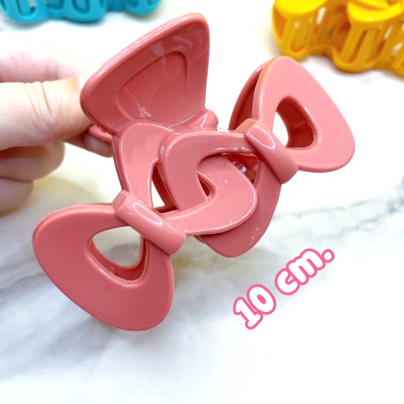 กิ๊บโบว์ซ้อน NC-51 (แพ้ค 6ชิ้น)  พร้อมส่ง #FCC #No1