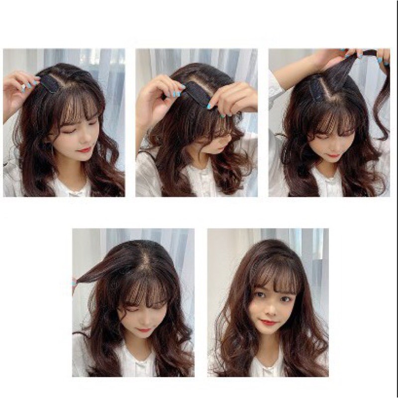 กิ๊ปเพิ่มวอลุ่มให้เส้นผมดูพองมีวอลุ่มเฉพาะจุด แบบเจ้าหญิงPrincess Bump Volume Velcro Up Tool รหัสh-13