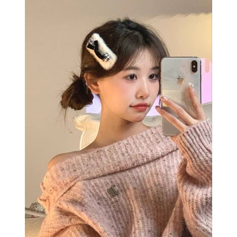 กิ๊ฟหนีบผม กิ๊ฟหนีบผมขนนุ่มๆลายน่ารัก พร้อมส่ง