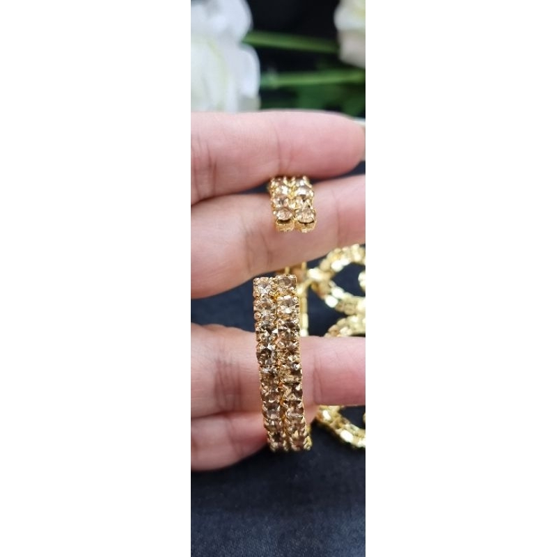 ข้อมือแหวนอินเดียผู้ใหญ่ฟรีไซส์/ราคาต่อชิ้น/มี3สี