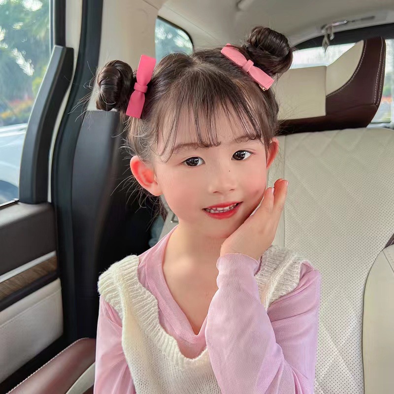 คลิปหนีบผมหัวใจ คลิปด้านข้างสำหรับสาว ๆ โบว์ด้านข้างคลิปปากเป็ด Headwear-Ranliyy