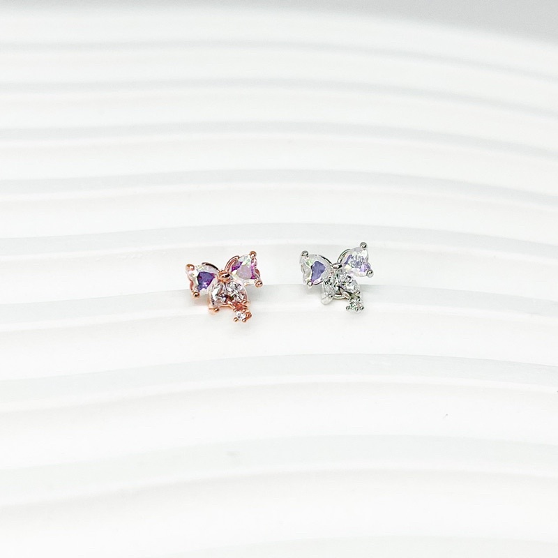จิวหูเกาหลี ก้านแสตนเลสเกรดเครื่องมือแพทย์ Surgical Stainless Steel no.475_476