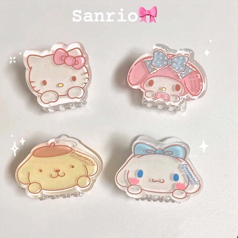 ตัวหนีบผม sanrio,ตัวหนีบผมน่ารักๆ,ตัวหนีบผมจิ๋ว