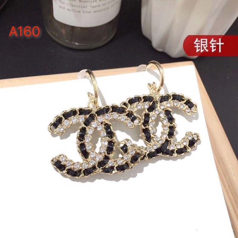 ต่างหูผู้หญิง ก้านเป็นเงิน สไตล์เกาหลี หรูหราไฮโซ ขนาดใหญ่ 4.5*5cm พร้อมส่ง#14 น่ารัก(#14EH)