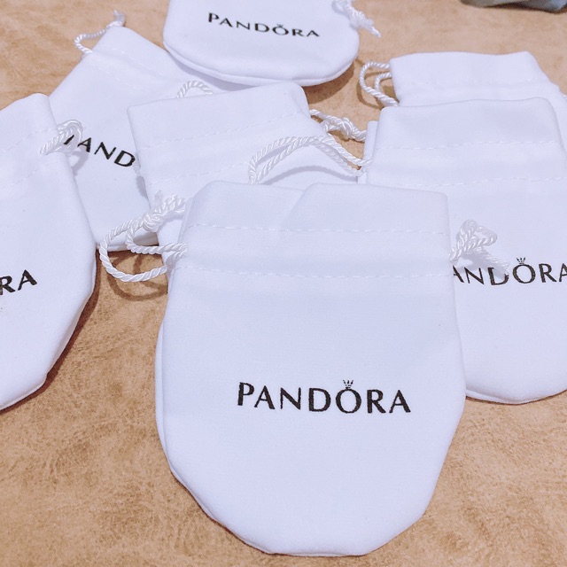 ถุงผ้า pandora สีขาว สีดำ