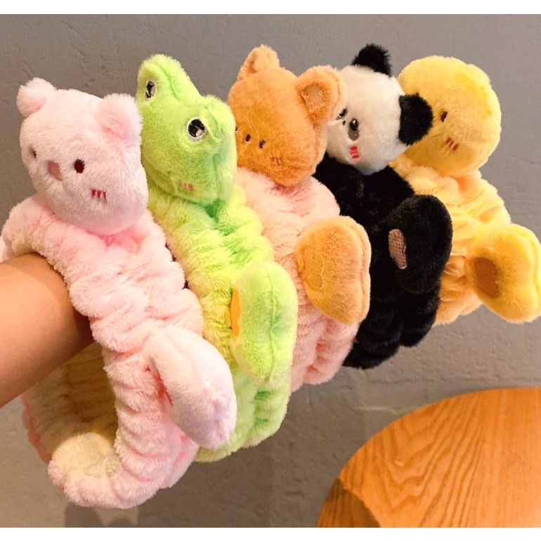 ที่คาดผมผ้าหัวตุ๊กตา รูปสัตว์ น่ารักให้เลือก(พร้อมส่งจากไทย)