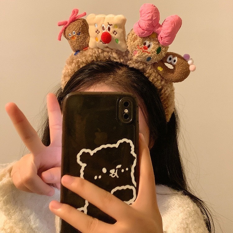 ที่คาดศรีษะ รูปตุ๊กตาคุ๊กกี้น่ารัก พร้อมส่ง