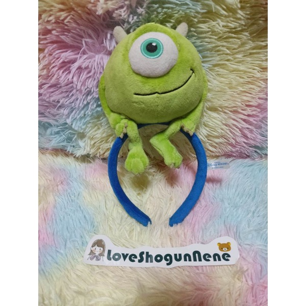 น่ารัก Tokyo Disney Resort ⭐ Monsters Inc.  ที่คาดผม น้อง Mike ตัวใหญ่มาก อ้วนๆ น่ารักมากๆคร้า   TDR แท้ ❤️