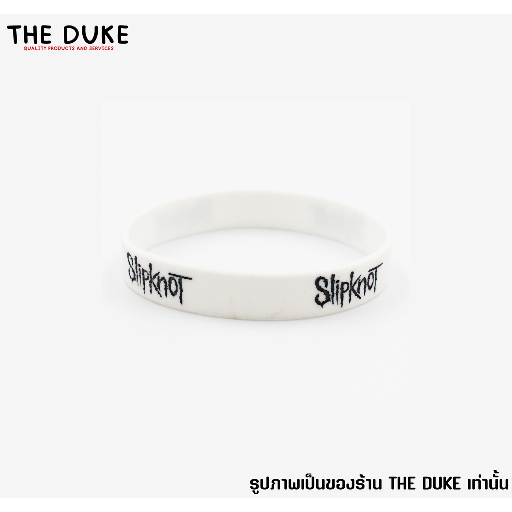 (พร้อมจัดส่ง) สลิปน็อต Slipknot สายรัดข้อมือ Corey Taylor ริสแบนด์ wristband